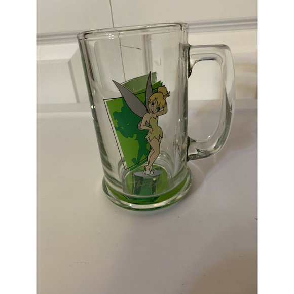 Disneyland Resort Tinker Bell Glass Mug‎ - Picture 1 of 8